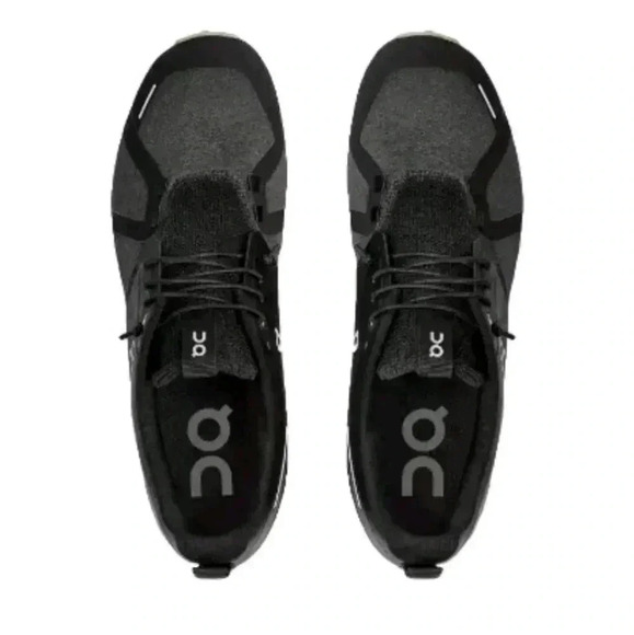 On Cloud Mens Black And Gray Cloud 5 Terry Running Shoe 10.5 - Picture 1 of 13